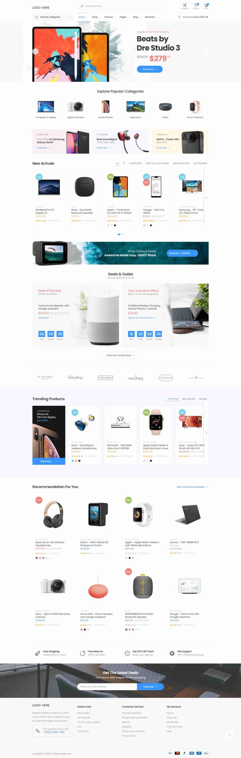 E-Commerce Website Development
